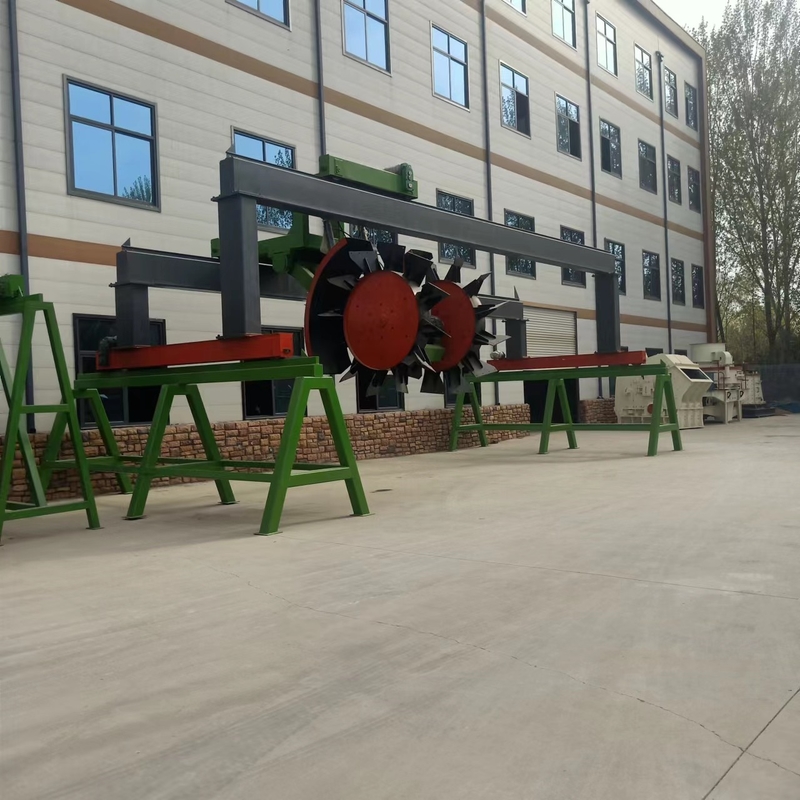 Cadena de producción del fertilizante orgánico material orgánico que recicla 5000-60000t/y