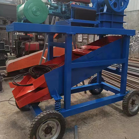 Poder minero del motor diesel o del motor de la pequeña del móvil de mandíbula máquina portátil de la trituradora