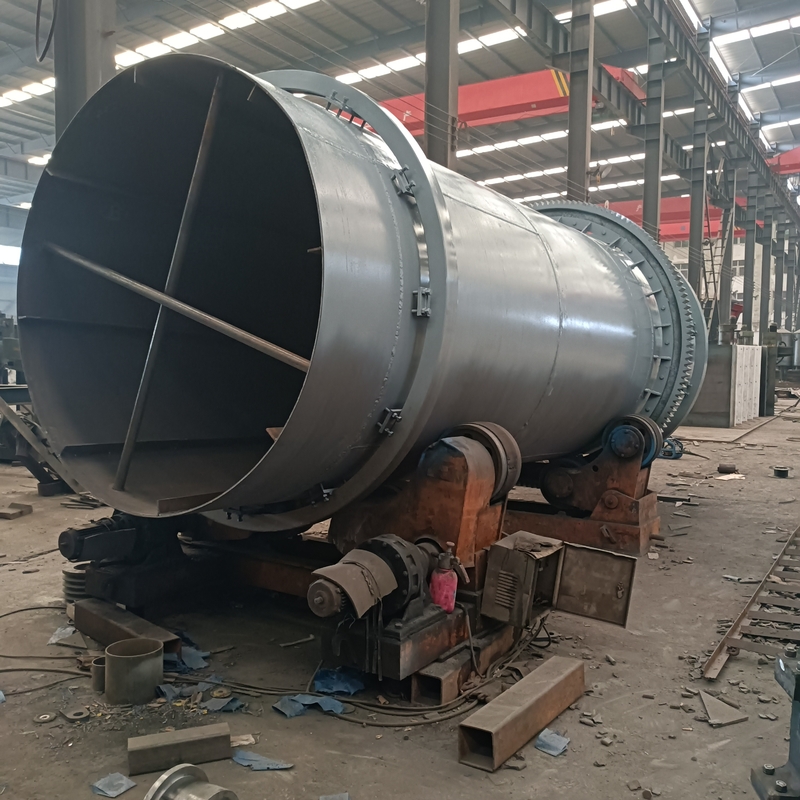 Granulador modificado para requisitos particulares del tambor rotatorio para la cadena de producción del fertilizante 5.5kW