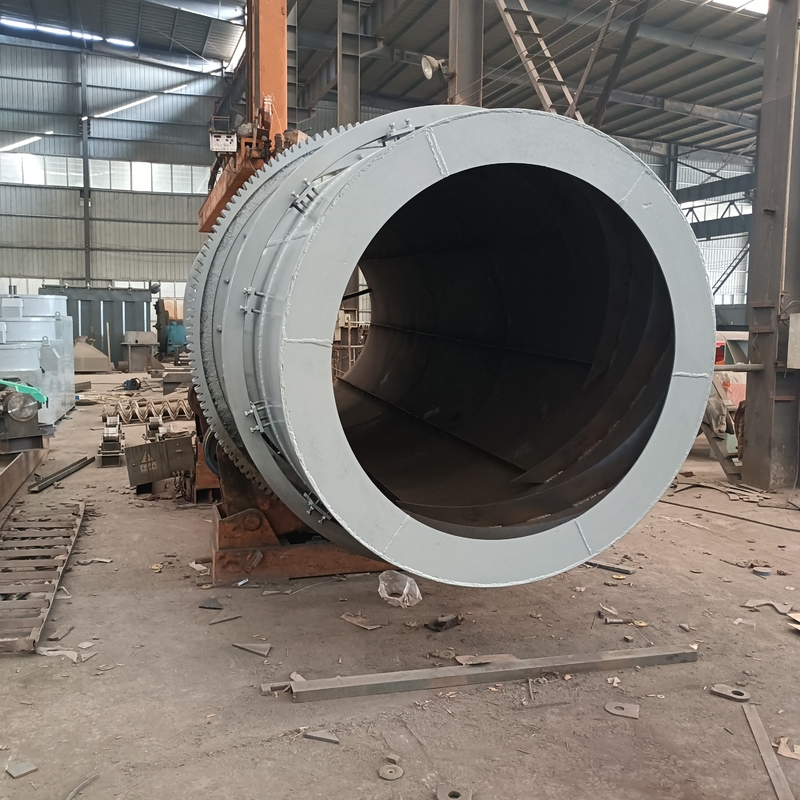 Granulador modificado para requisitos particulares del tambor rotatorio para la cadena de producción del fertilizante 5.5kW
