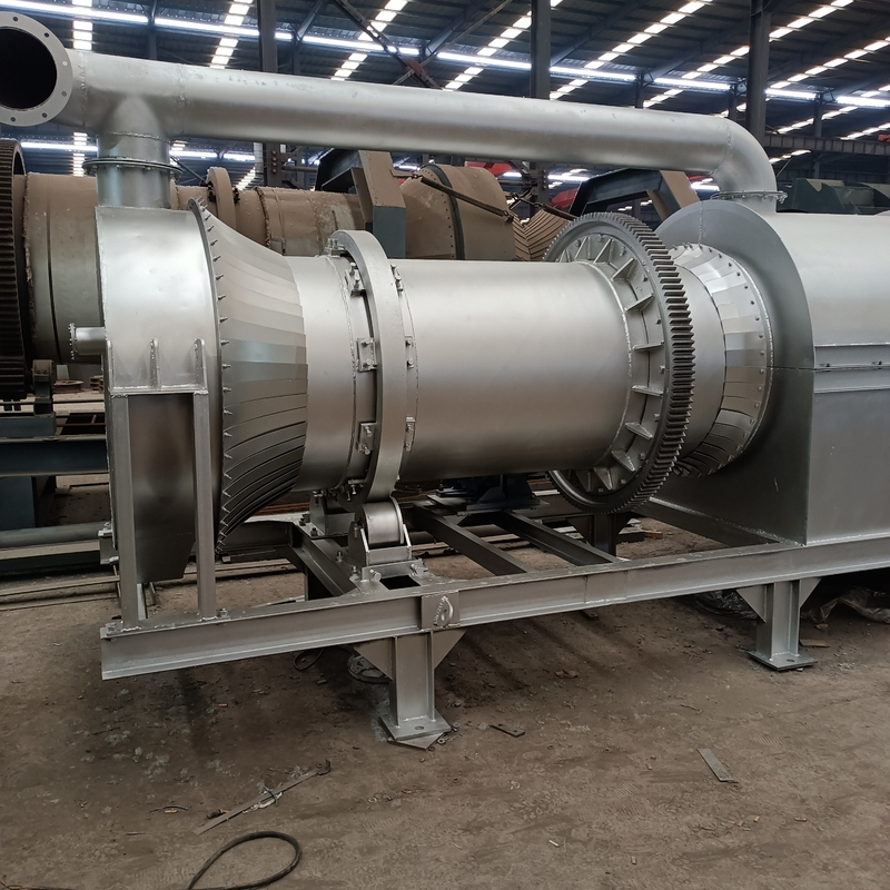 Horno de calefacción eléctrico del tambor rotatorio horizontal/vertical con 10 - poder de 100t/H y de AC380V