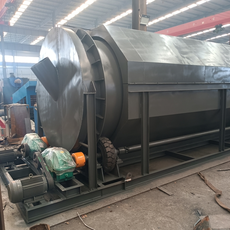 10-300 t/h Pantalla giratoria de acero al carbono de alto rendimiento para la separación de partículas gruesas