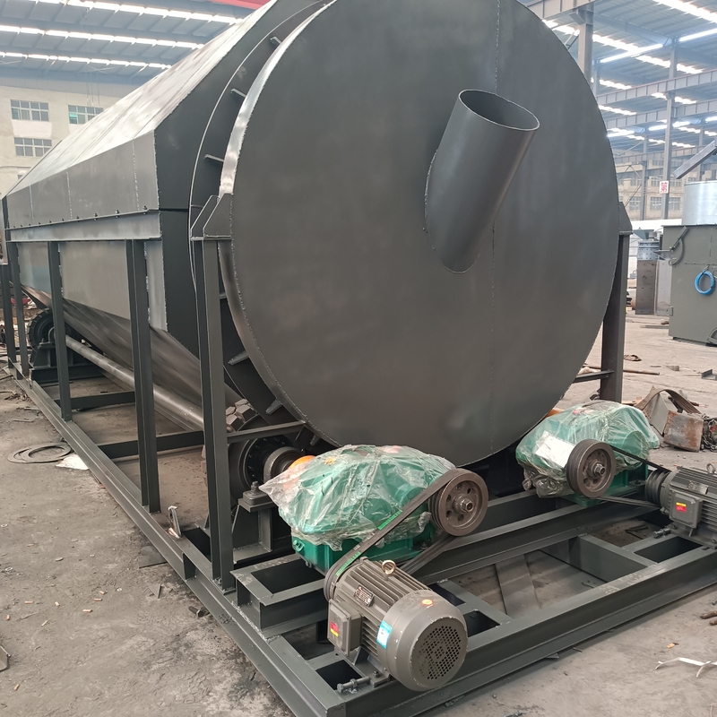 10-300 t/h Pantalla giratoria de acero al carbono de alto rendimiento para la separación de partículas gruesas