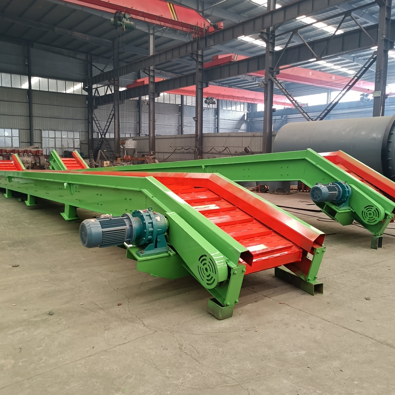 Transportador con cadena de arrastre inclinada 25 a 1000 T/H equipo de manipulación de grano confiable