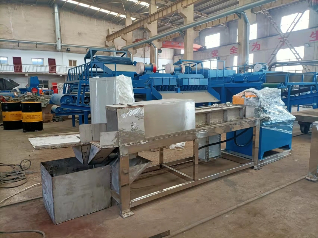 Plantas de procesamiento de residuos de 5 t/h Línea de producción de batería de plomo para el desmantelamiento y la separación