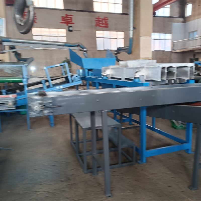 Planta de procesamiento de residuos de acero inoxidable Línea de producción de procesos de reciclaje de baterías de plomo y ácido