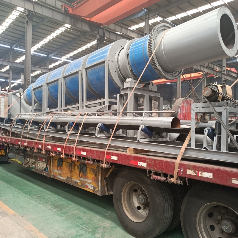 Instalación de secado de yeso químico de 5 a 90 t/h Capacidad de producción de cemento