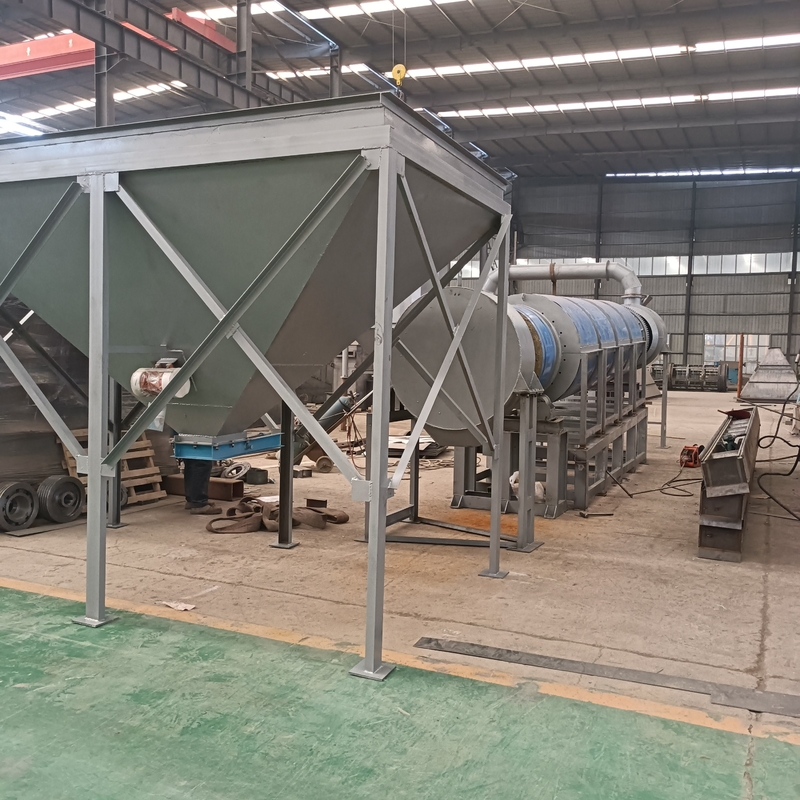Instalación de secado de yeso químico de 5 a 90 t/h Capacidad de producción de cemento