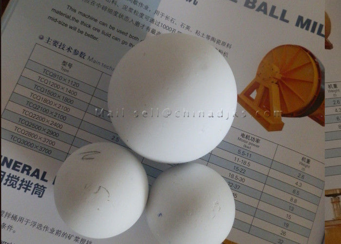 3,9 G/Cm3 el 99% Alpha Alumina High Alumina Ball para el molino de bola
