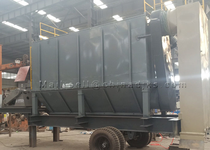 Colector de polvo móvil del filtro de bolso del pulso 300m2 del PLC 2450m m