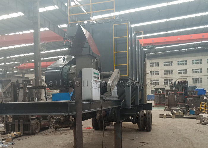 Colector de polvo móvil del filtro de bolso del pulso 300m2 del PLC 2450m m