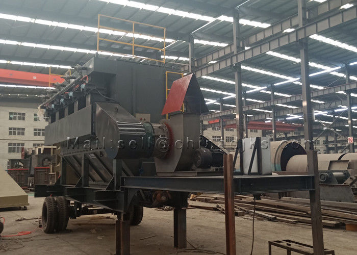Colector de polvo móvil del filtro de bolso del pulso 300m2 del PLC 2450m m