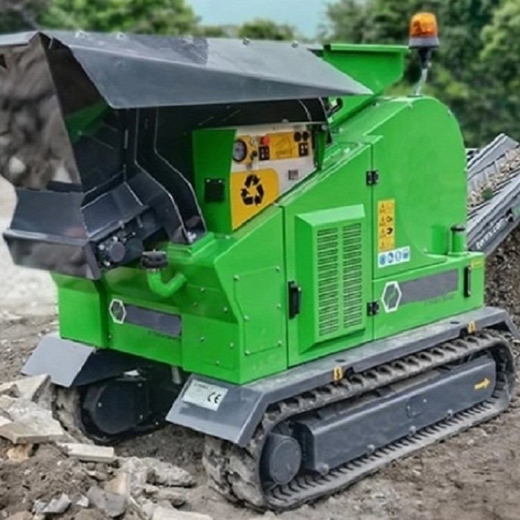 15-50t/H Mini Mobile Jaw Crusher Station para la pequeña cadena de producción machacante