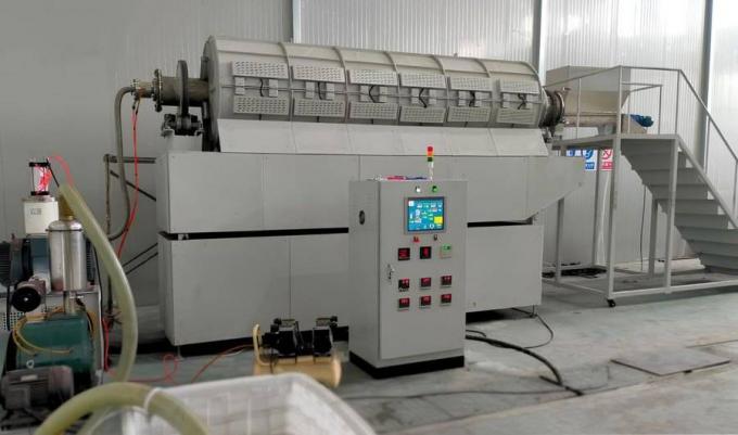 Instalación de horno de pirólisis de calefacción eléctrica de trabajo continuo 30 kg/h 0